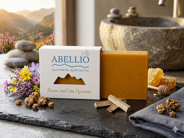 Savon miel des Pyrénées